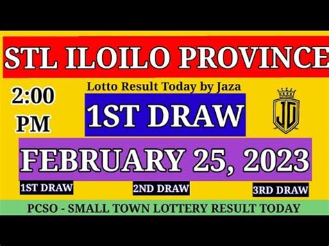 stl iloilo province result today